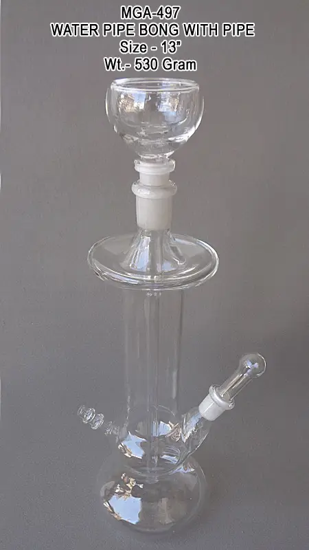 WATER PIPE BONG WITH PIPE